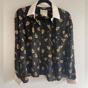 Chanel vintage button down